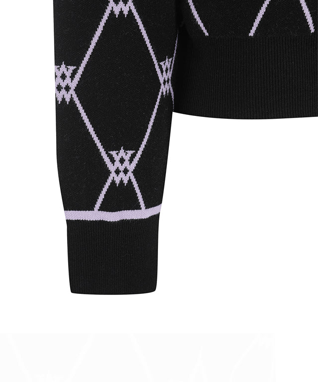 ANEW Golf:  Women Monogram Logo Entrasia Cardigan