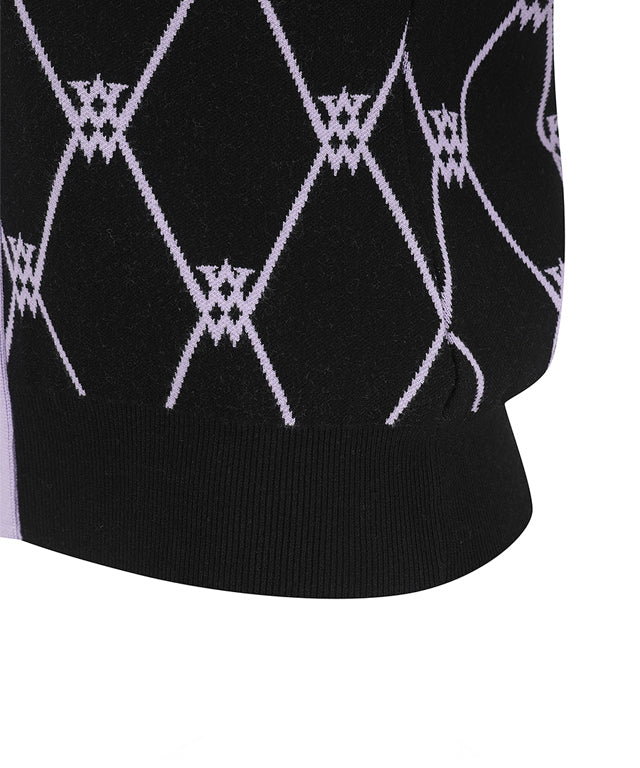 ANEW Golf:  Women Monogram Logo Entrasia Cardigan